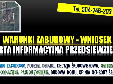 Podział działki a cena karty informacyjnej przedsięwzięcia, decyzja środowiskowa-1