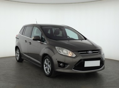 Ford C-MAX II , Salon Polska, Klimatronic, Parktronic, Dach panoramiczny,-1