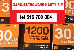 Sprawne ZAREJESTROWANE KARTY SIM zagraniczne karty telefoniczne prepaid eSIM