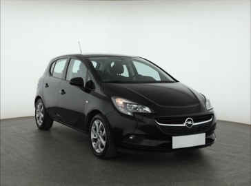 Opel Corsa E , Salon Polska, Klima, Tempomat, Parktronic