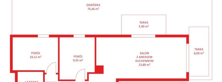 Mieszkanie, sprzedaż, 56.12, Gdańsk, Ujeścisko-1