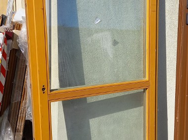 drzwi balkonowe, drewno, sosna, szer. 102cm, wys. 230 cm, -2
