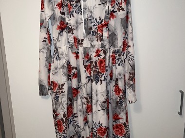Spring dress with floral print-1