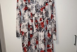 Spring dress with floral print