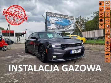 Dodge Charger V 6.4 LPG V8 492 KM, Automat, Nawigacja, Klima, LED, Alcantara, Alufel