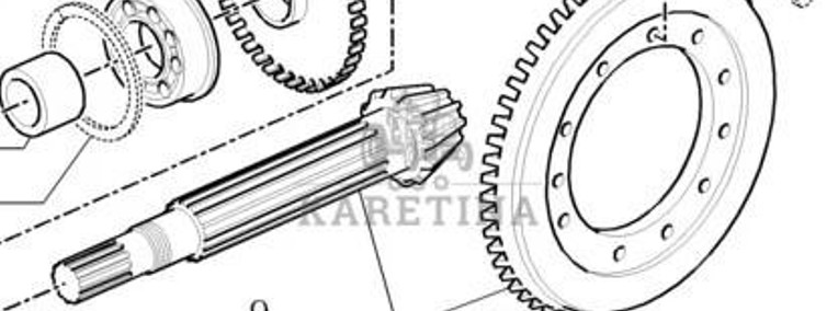 New Holland T7 T6050 TM165 TM155 TM150 TM140 TM145 TM180 Atak Komplet 5162572-1