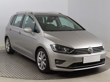 Volkswagen Golf Sportsvan I , Salon Polska, Automat, Navi, Xenon, Bi-Xenon, Klimatronic,-1