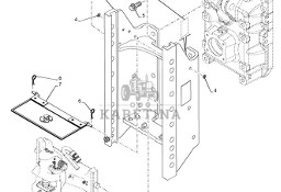 New Holland T6090 T6070 Rama 47972568