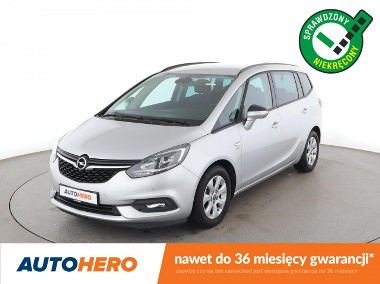 Opel Zafira 7-osob. niski przebieg ks.serwisowa navi hak grzane fotele tempomat-1