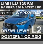 Ford Transit Custom Limited 150KM DrzwiLewe Matrix Led Kamera 360 od ręki 9-os. 2152zł