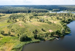 działka budowlana z dostępem do jeziora na Mazurach (ok. Pasymia)