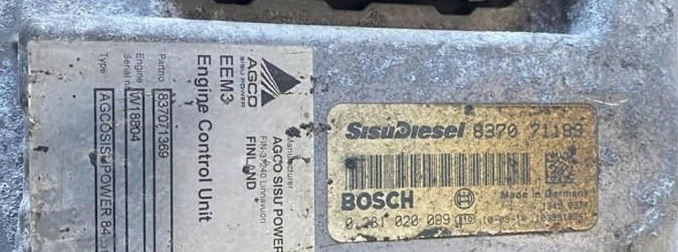 Agco Sisu Power INC 837071369 Bosch 0 281 020 099-1