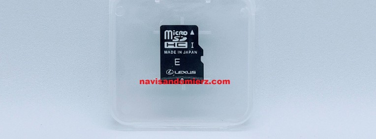 Karta microSD Lexus Premium Gen 8/9-1