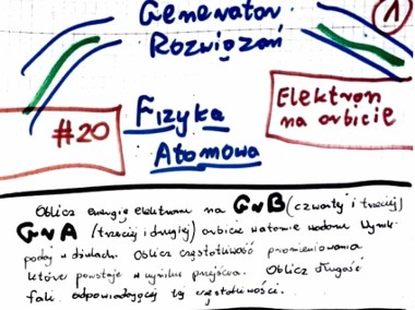 "Elektron na orbicie, Energia elektronu na orbicie" - Zestaw 4 rozwiązań-1