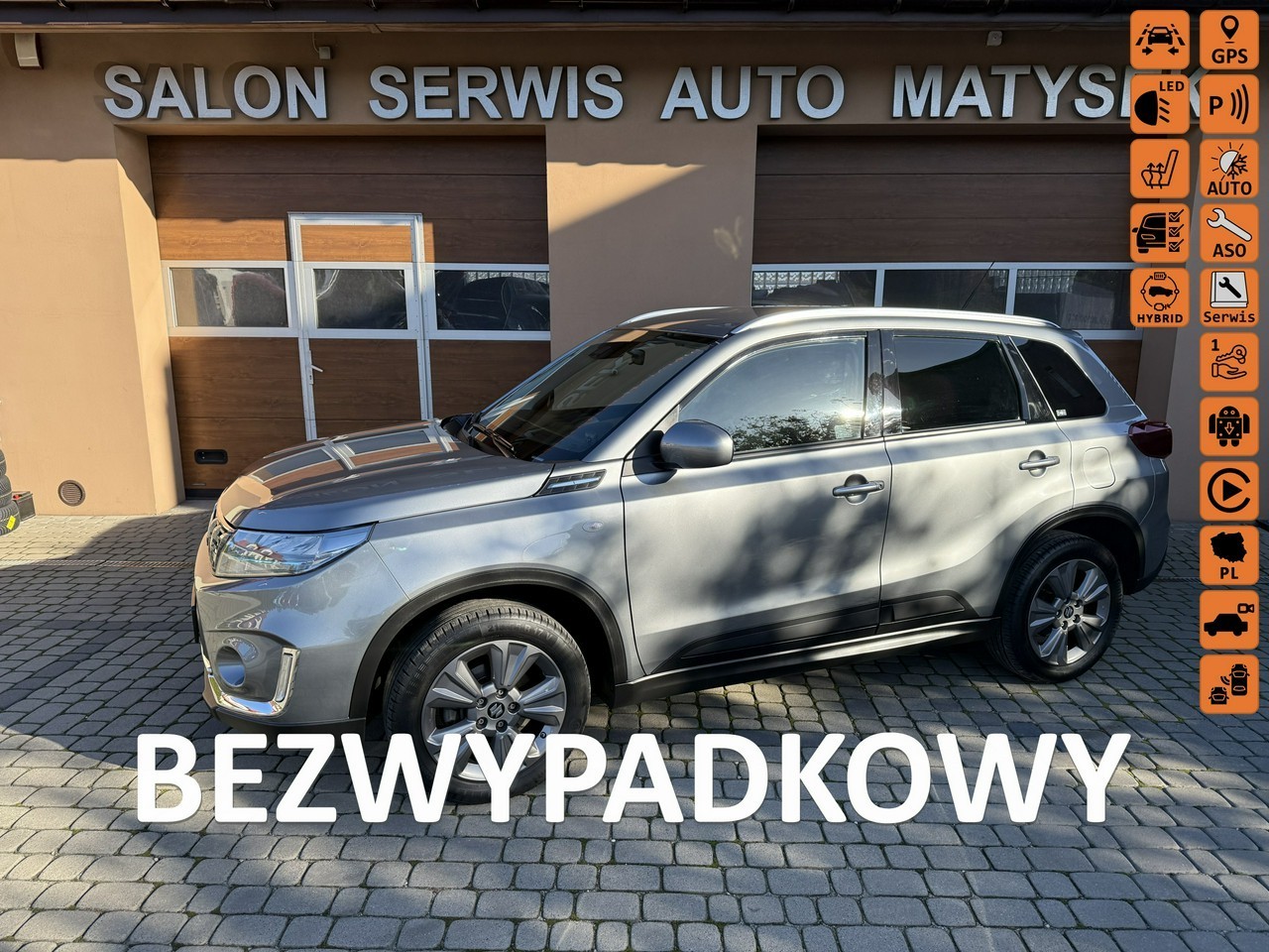 Suzuki Vitara II 1,4 129KM Klima Navi Kamera FullLed Krajowy Serwis