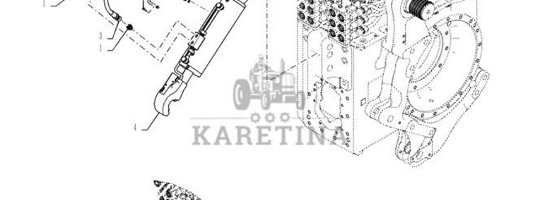 New Holland T6090 Zaczep 87686002-1