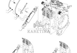 New Holland T6090 Zaczep 87686002