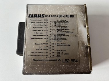 Claas LEXION 510 520 530 560 570 580 600 Moduł Sterownik BIF-CAB MD 014902.2 00 0014 902 3-1