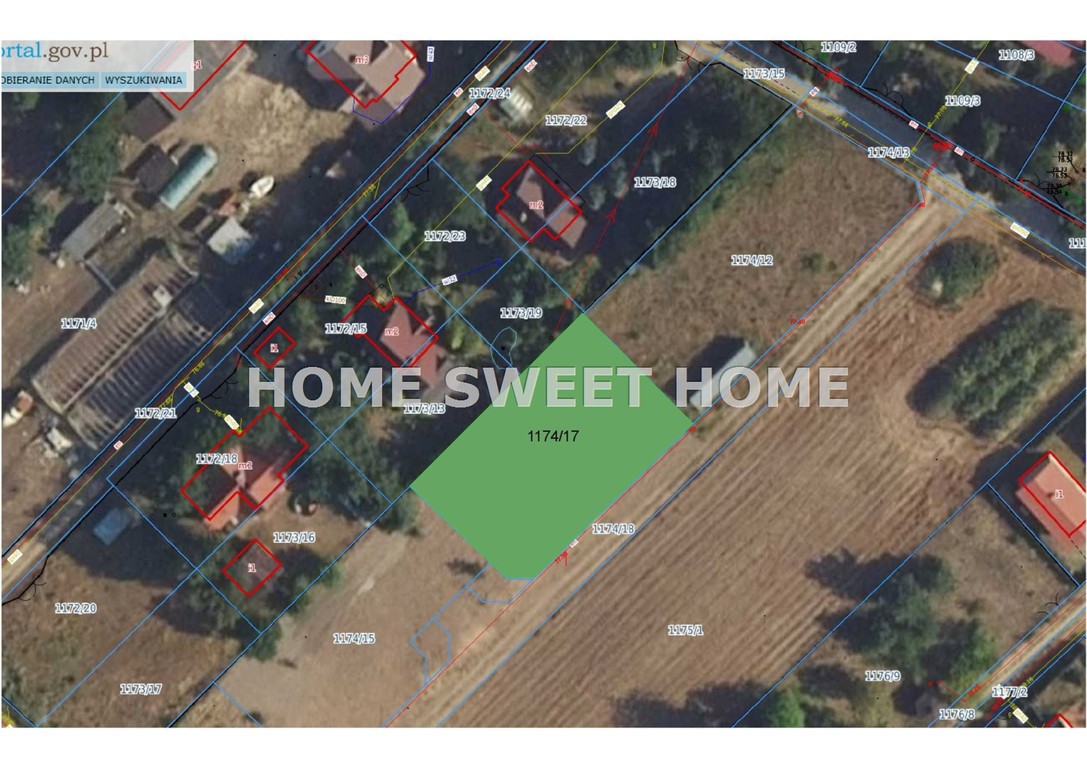 Działka budowlana 940 m² z MPZP -Arciechów-Narew - Widok 6