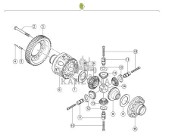 CLAAS Jaguar 970 Mechanizm Różnicowy Przekładnia Wyrównawcza 0007753730 00 0775 373 0