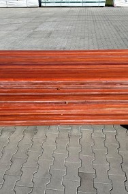 Deska elewacyjna drewniana padouk Fas KD 21x66mm Profil RHOMBUS vermillion-3