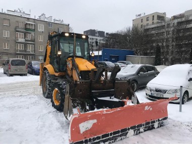 pług koparko ładowarka odśnieżanie -1