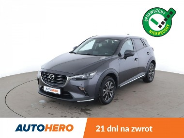 Mazda CX-3 automat 4x4 navi kamera 150KM grzane fotele Bluetooth półskóra-1