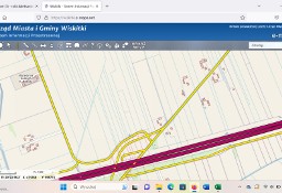Działka inwestycyjna przy węźle Wiskitki