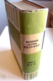 Słownik Języka Polskiego Tom VII Pri-R-2