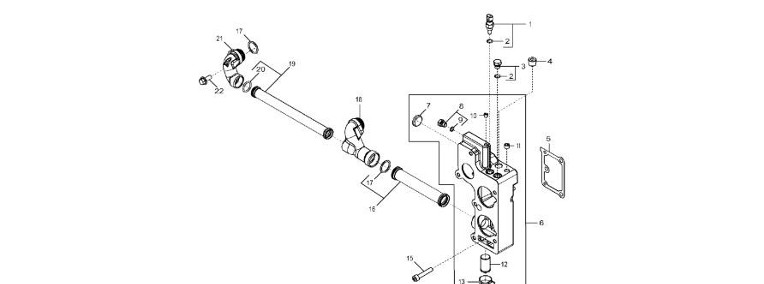 John Deere 9470RX - Obudowa DZ103634 (Silnik)-1