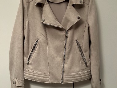 Autumn jacket made of artificial suede-1