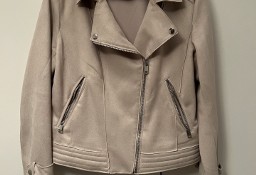Autumn jacket made of artificial suede