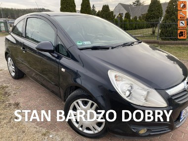 Opel Corsa D Cosmo, 1,2b. klimatyzacja , rozrząd bezobsł, opony wielosez., Isofi-1