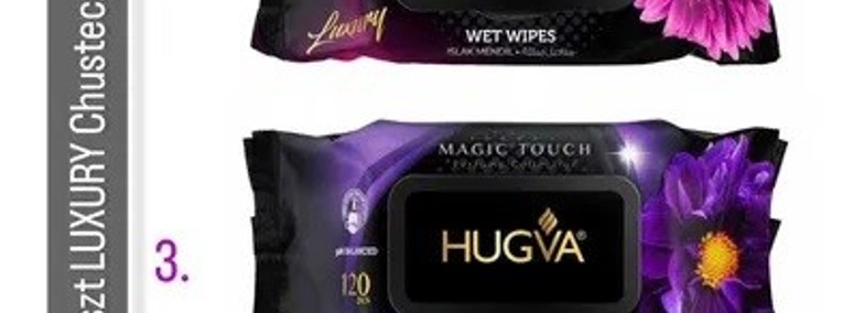 Perfumowane chusteczki nawilżane LUXURY 120szt-1