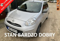 Nissan Micra IV Benzyna, klimatyzacja, dotykowa nawigacja, 8 airbag, isofix, el.szyb