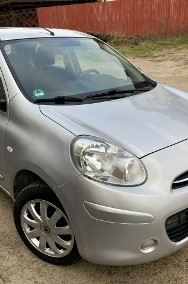 Nissan Micra IV Benzyna, klimatyzacja, dotykowa nawigacja, 8 airbag, isofix, el.szyb-2