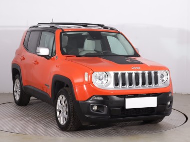 Jeep Renegade I Salon Polska, Serwis ASO, Automat, Skóra, Navi, Klimatronic,-1