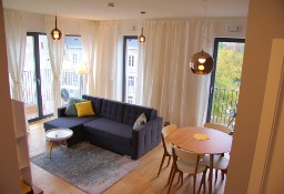 Na wynajem/ To rent: Ekskluzywny apartament Praga Północ | 50 m² | 100 m do metra | Klimatyzacja | Wynajem notarialny | Właściciel
