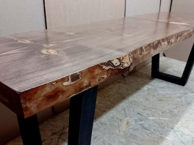 stolik kawowy 150cm drewna stół ława drewniana loft R02-1