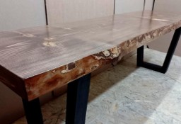 stolik kawowy 150cm drewna stół ława drewniana loft R02