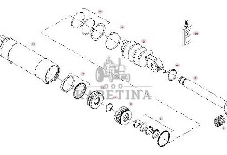 Fendt 930 933 936 939 942 GEN 7 Siłownik Przedniego TUZ Drążek CZĘŚCI G945920020010