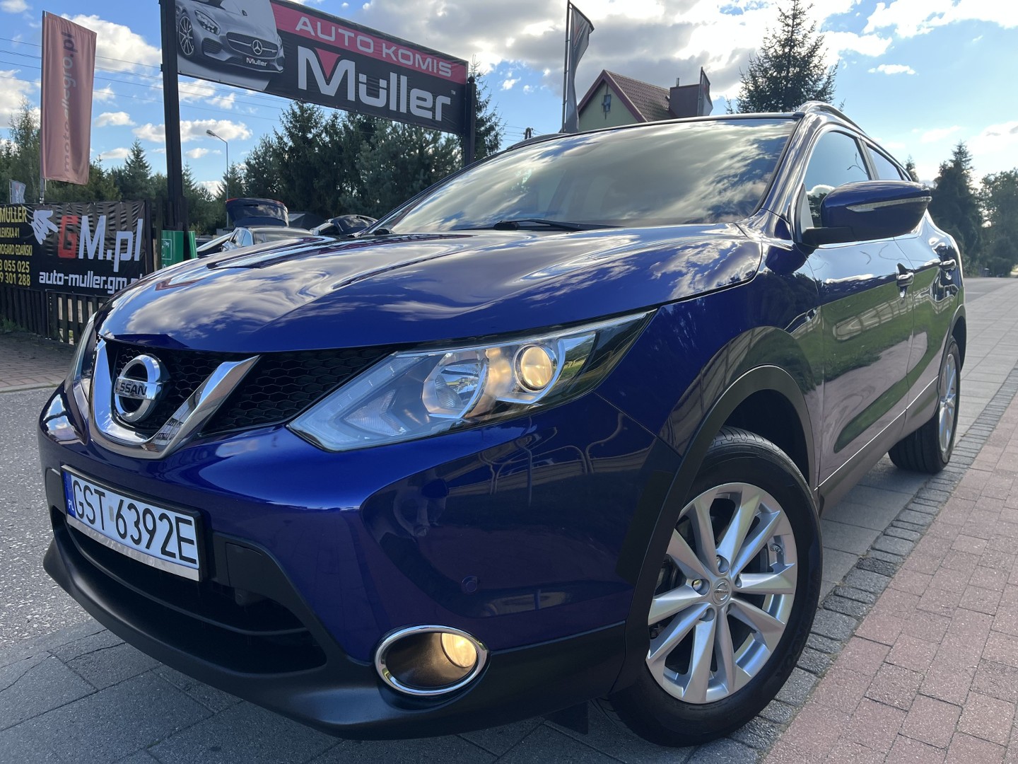 Nissan Qashqai II 1,6dCi-131KM Navi, Ledy ,Hak , Kamera Cofania, Zarejestrowany..