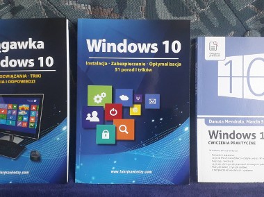 Książki Windows 10 + płyty CD-1