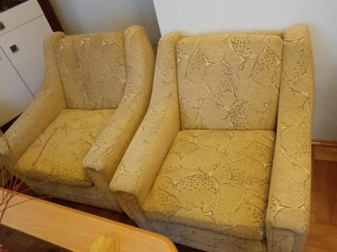 Ķomplet wypoczynkowy sofa rozkładana + 2 fotele-1