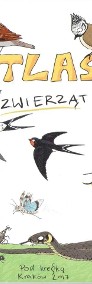 Zestaw Atlas zwierząt + Edukolorowanka o ptakach Justyna Kierat Warszawa-4