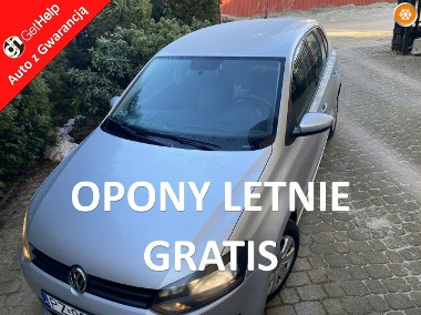 Volkswagen Polo V 5 drzwi, CLIMAtic, 2 kpl. opon, isofix, niski przebieg, nowe świece-1