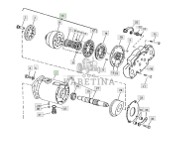 John Deere CTS 9600 - hydrostat silnik hydrostatyczny