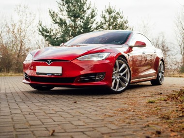 Tesla Model S , SoH 86%, Serwis ASO, Automat, Skóra, Navi, Klimatronic,-1