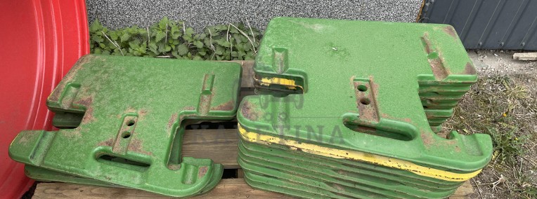 John Deere - obciążniki walizkowe 50kg-1