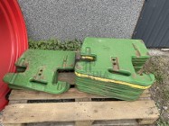 John Deere - obciążniki walizkowe 50kg